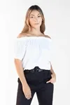 Blusa Dwz Ombro a Ombro Com Elastico