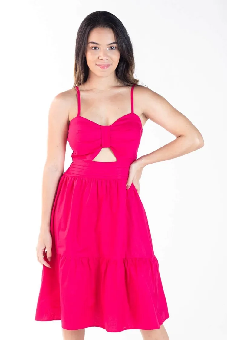 Vestido Dwz Midi Com Bojo