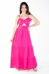 Vestido Dwz Longo Com Bojo
