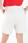 Short Dwz De Linho Com Amarracao
