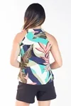 Blusa Dwz Amarracao Estampada