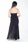 Vestido Dwz Longo Com Lurex
