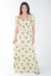Vestido Dwz Longo Estampado