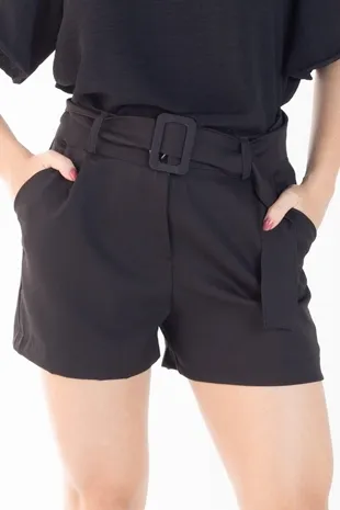 Short Dwz Alfaiataria Com Cinto