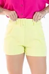 Short Dwz Alfaiataria Com Cinto