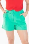 Short Dwz Alfaiataria Com Cinto