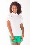 Blusa Dwz Lastex Na Gola e Na Manga