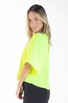 Blusa Dwz Manga Ampla Lisa