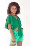 Cropped Dwz Com Bojo Manga Ampla