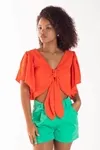 Cropped Dwz Com Bojo Manga Ampla