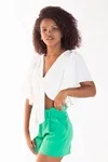 Cropped Dwz Com Bojo Manga Ampla