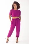 Conjunto Dwz Cropped Com Calca Jogger