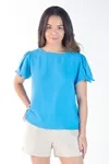 Blusa Dwz Manga Babado