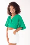Cropped Dwz Liso Amarracao