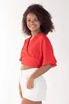 Cropped Dwz Liso Amarracao