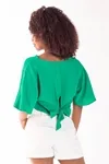 Cropped Dwz Liso Amarracao