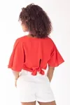 Cropped Dwz Liso Amarracao