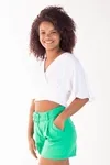 Cropped Dwz Liso Amarracao
