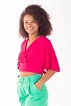 Cropped Dwz Liso Amarracao