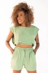 Conjunto Dwz short com cropped