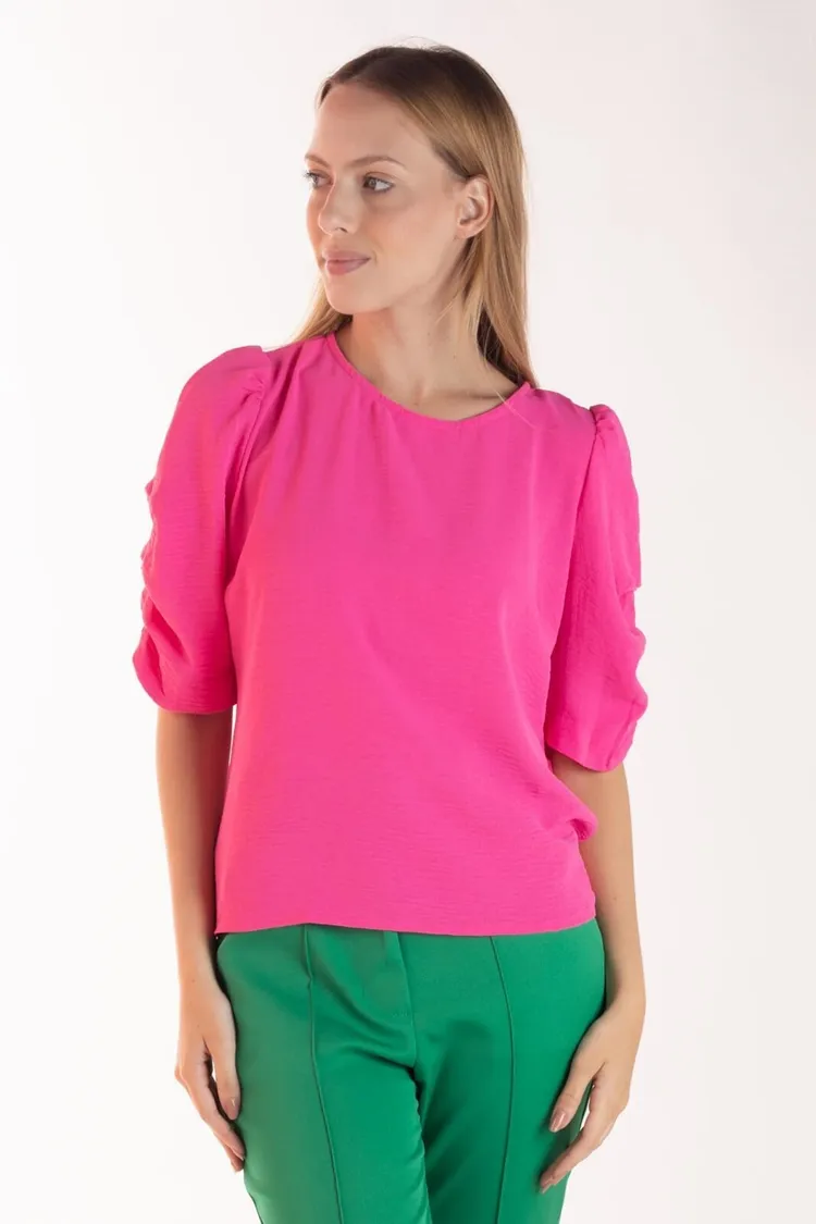 Blusa Dwz Manga Bufante
