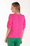 Blusa Dwz Manga Bufante