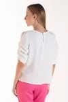 Blusa Dwz Manga Bufante