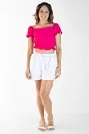 Short Dwz Elastico Na Cintura