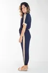 Conjunto Dwz Blusa Com Calca Tricolor