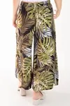 Calca Dwz Pantacourt Estampada