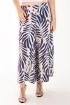 Calca Dwz Pantacourt Estampada