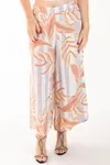 Calca Dwz Pantacourt Estampada