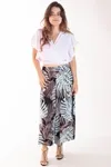 Calca Dwz Pantacourt Estampada