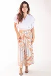 Calca Dwz Pantacourt Estampada