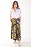 Calca Dwz Pantacourt Estampada
