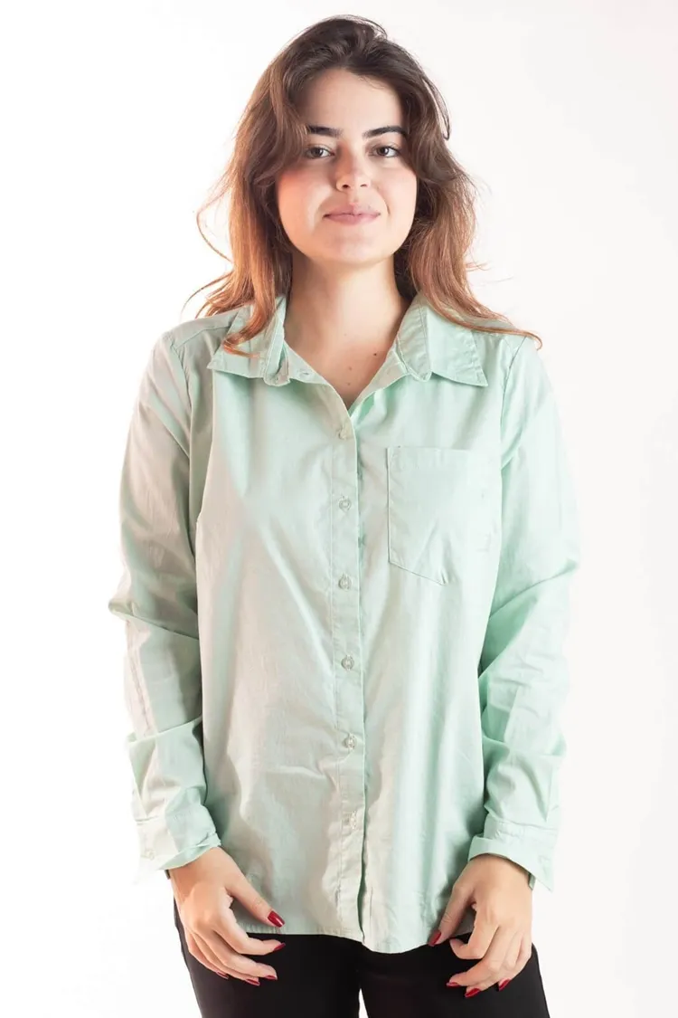 Camisa Dwz Lisa Manga Longa