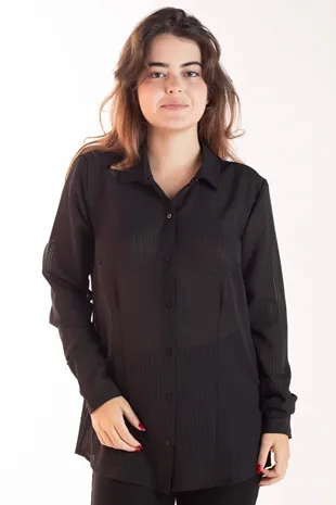 Camisa Dwz Manga Longa Com Botao