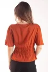 Blusa Dwz Lisa Com Elastico Na Cintura