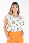 Blusa Dwz Manga Babado