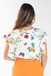 Blusa Dwz Manga Babado