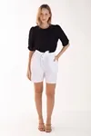 Short Dwz Liso Com Amarracao