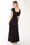 Vestido Dwz Liso Com Lastex