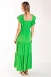 Vestido Dwz Liso Com Lastex
