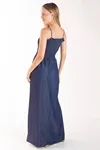 Vestido Dwz Jeans Longo