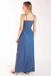 Vestido Dwz Jeans Longo