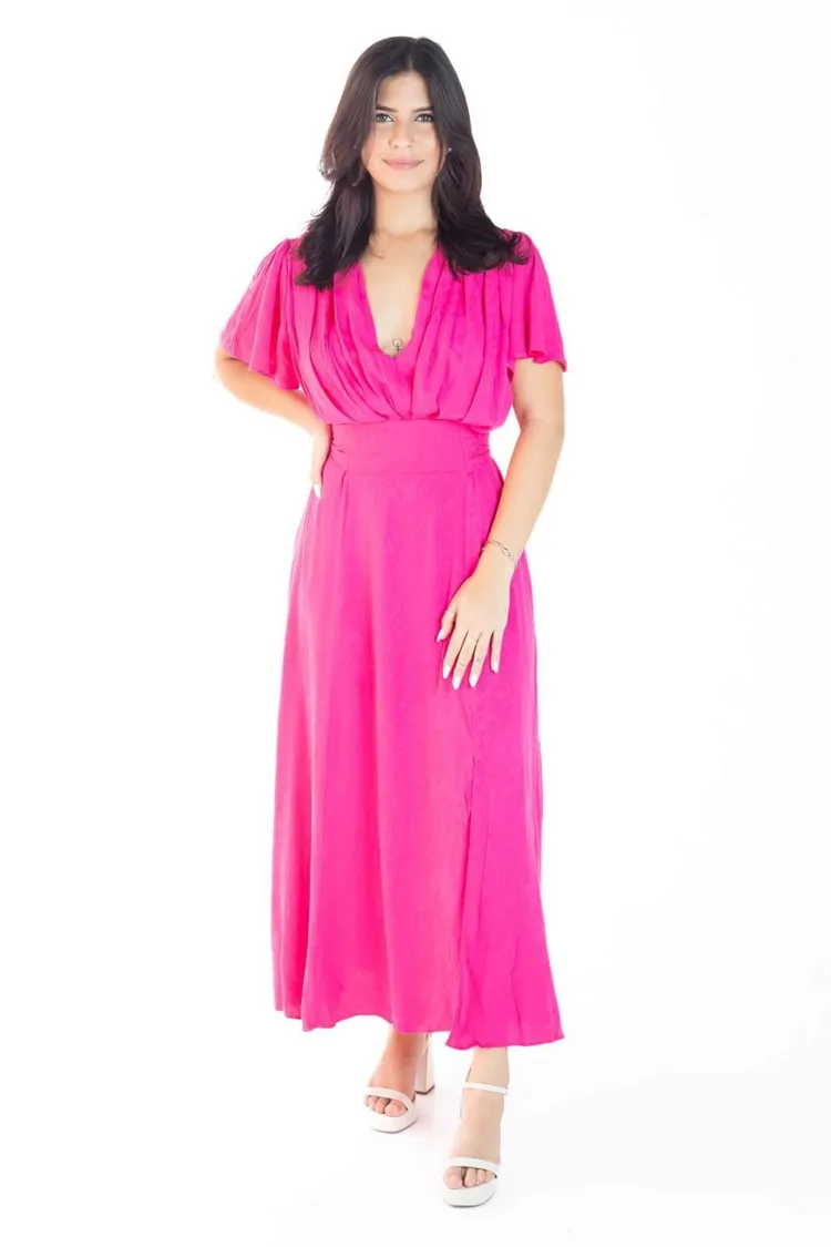 Vestido Dwz Manga Curta Mid