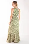Vestido Dwz Estampado Longo