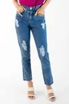 Calca Dwz Jeans Com Rasgos