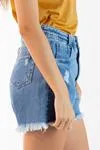 Short Dwz Jeans Barra Desfiada