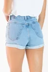 Short Dwz Jeans Curto Com Rasgos